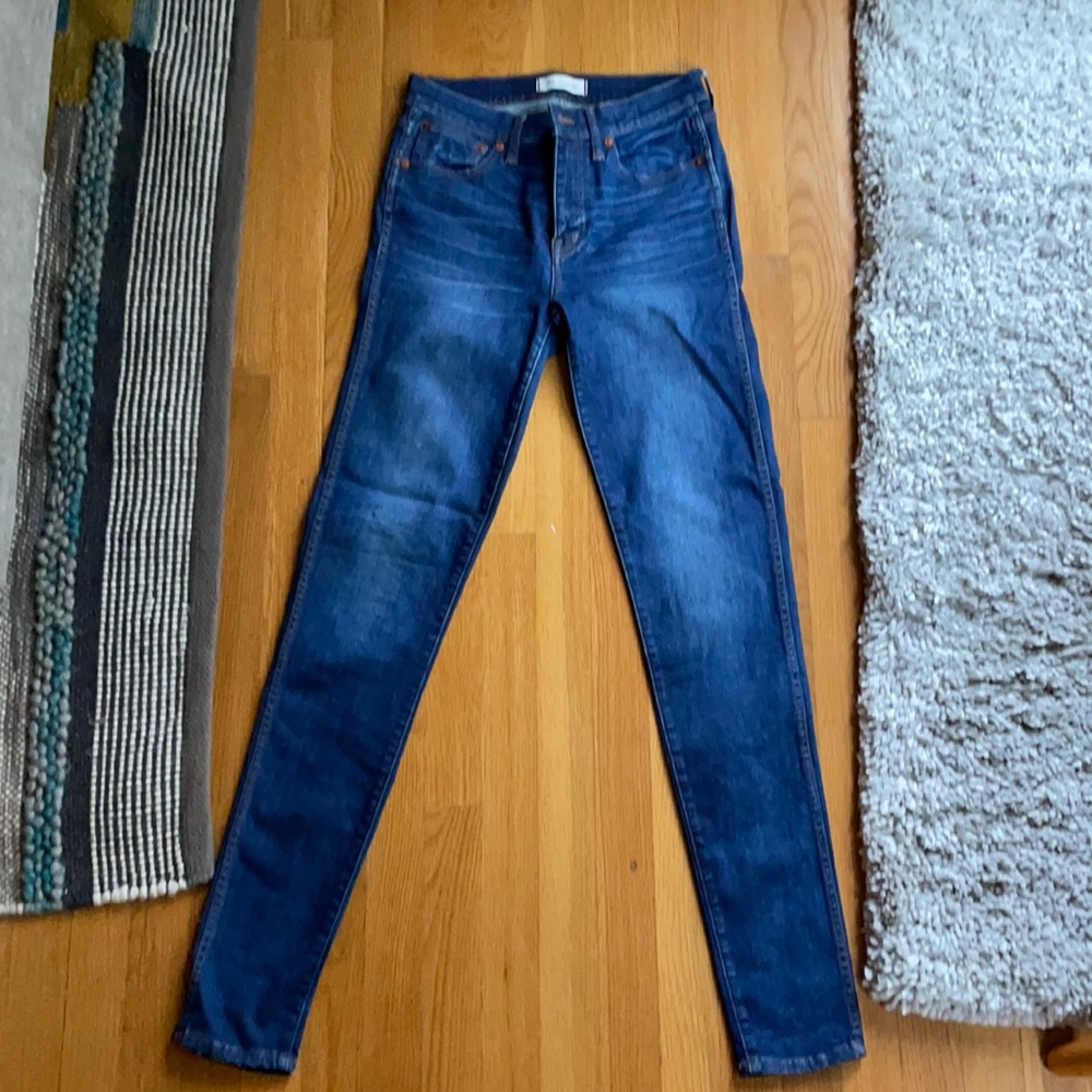 Madewell 9” high riser skinny skinny 28 Taller